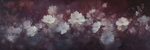 Bloemendans | Bloemen in Dieprood
