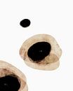 Japandi Zen Neutraal Crème Japan Scandinavië Abstract van Mad Dog Art thumbnail
