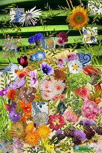 Rijkgevuld Bloemstilleven (art project)