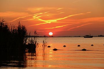 coucher du soleil sur Fotografie Sybrandy