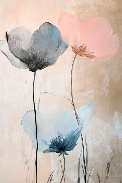 Blossoms of dreams - gentle elegance by Poster Art Shop