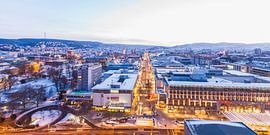 Stuttgart en hiver sur Werner Dieterich