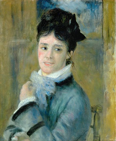 Porträt von Camille Monet, Pierre-Auguste Renoir von Meisterhafte Meister