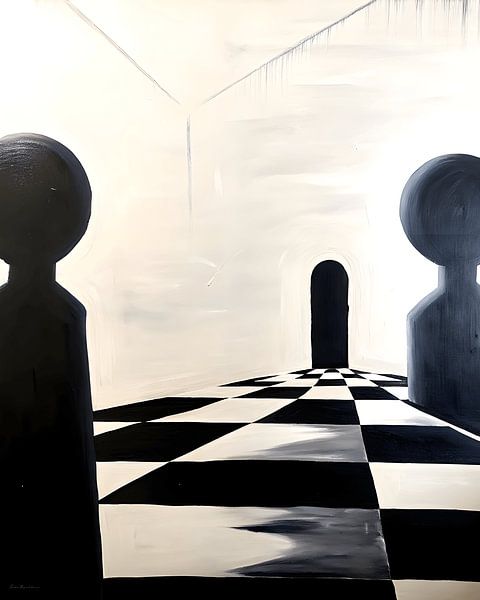 Threshold of shadows by fadi van yaldani