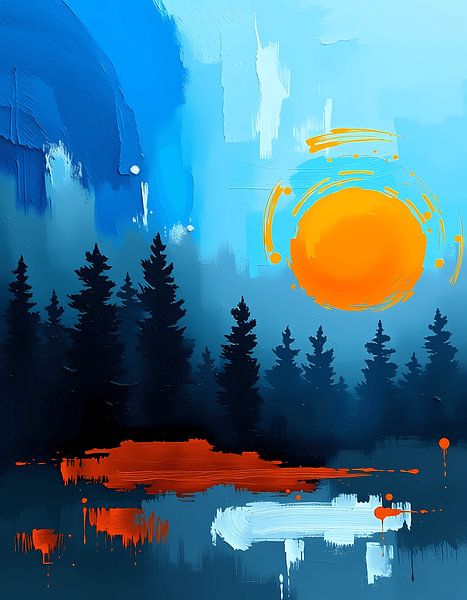 Luminescence de la forêt par Artistic