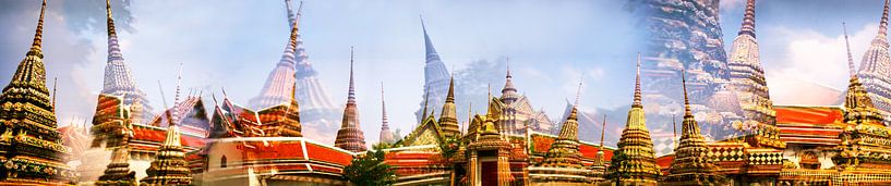 Thailand Wat Pho by Bob Karhof