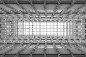 Die architektonische Decke des Blaak Hauses in Rotterdam von MS Fotografie | Marc van der Stelt