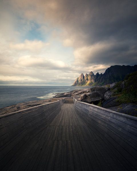 Een Noors landschap van Niels Tichelaar