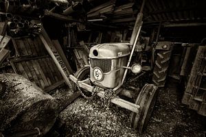 Vieux tracteur