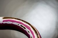 Roze abstracte kunst