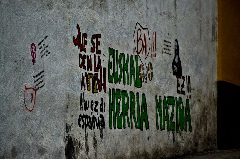 graffiti northern Spain by Marieke van der Hoek-Vijfvinkel
