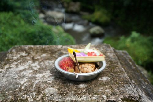 An offering on Bali