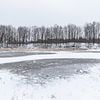 Paysage d'hiver à Drenthe sur Dick Doorduin