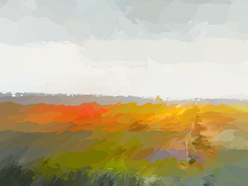 Landschap - Lentepracht. van Alies werk