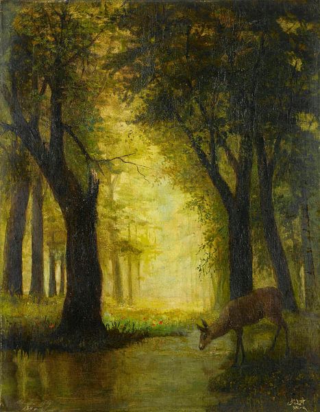 Reh im Wald, Ahmet Ali von Meisterhafte Meister