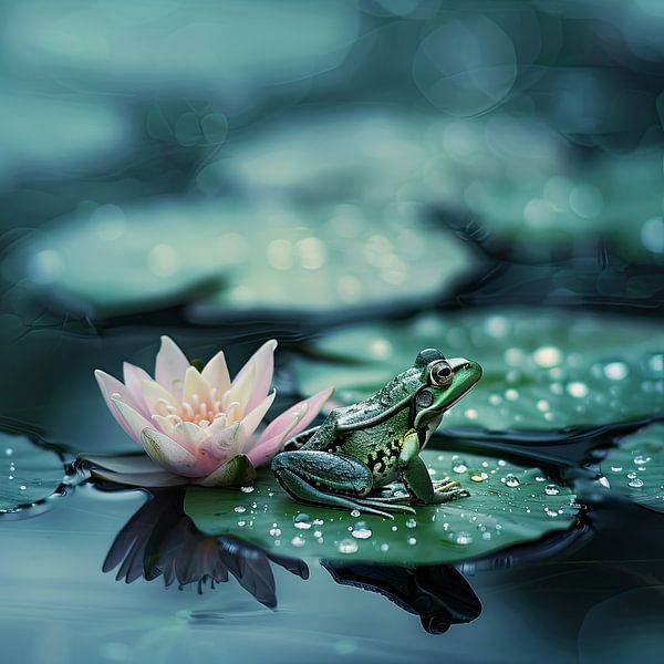 Frosch von Poster Art Shop