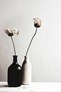 Black And White Vase No 2 by Treechild thumbnail