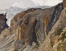 EUGEN BRACHT, Franzenshöhe bei Trafoi, 1886 von Atelier Liesjes