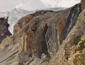 EUGEN BRACHT, Franzenshöhe bei Trafoi, 1886