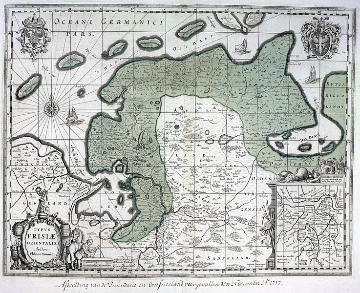East Friesland, 1717 by Atelier Liesjes