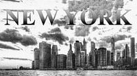 New York Skyline van Carina Buchspies thumbnail