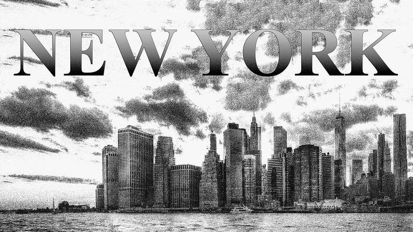 New York Skyline by Carina Buchspies