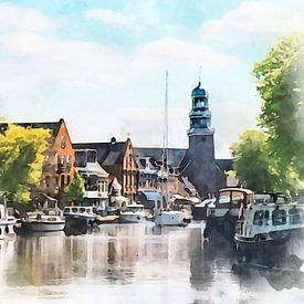 Port of Lemmen, Friesland. by Danny de Klerk