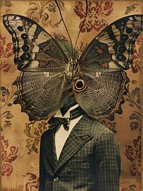 Enorme mot in zijn hoofd van haroulita