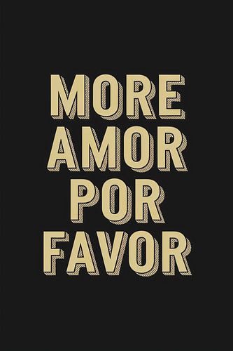 Meer liefde, alsjeblieft