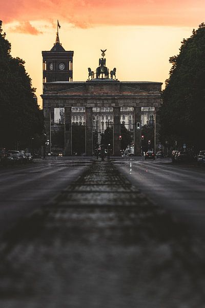 Blick zum Brandenburger Tor von Robin Berndt