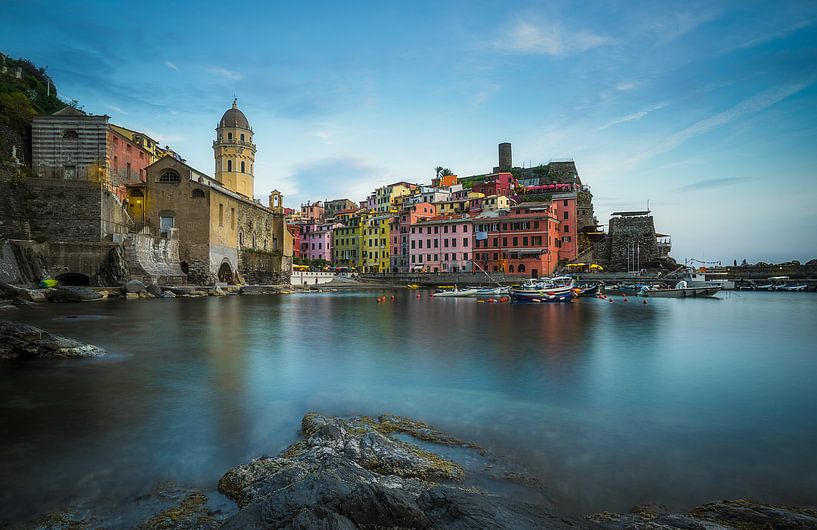 Vernazza Hafen von Roelof Nijholt