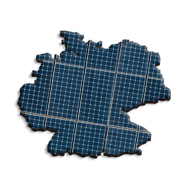 Duitsland met zonnepanelen van Grüntyers .
