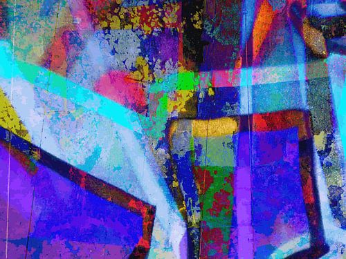L'art numérique moderne et abstrait - Chaque fois que je vous laisse plus près