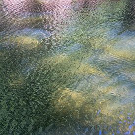 Summer reflection at the lake 1 by Heidemuellerin