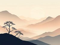 Moderne Landschaft