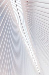Linienspiel im Oculus Transport Hub in New York