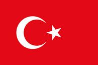 Türkische Flagge von De Vlaggenshop Miniaturansicht