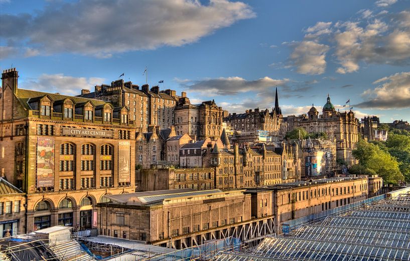 Gezicht op Edinburg par Jan Kranendonk