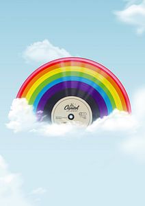 Vinyl Regenboog van 360brain