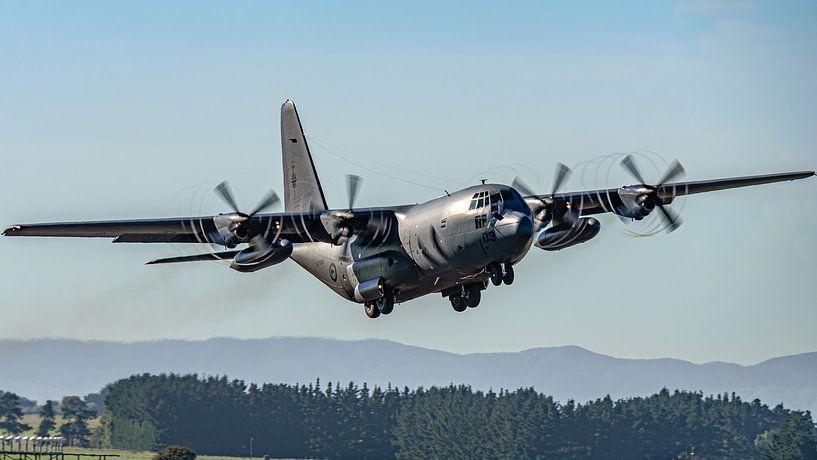 Royal New Zealand Air Force Lockheed C-130H Hercules. von Jaap van den Berg