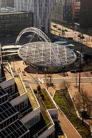 Bahnhof Blaak Rotterdam von oben von Frank de Roo