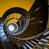 Escalier jaune sur Angela Kraan