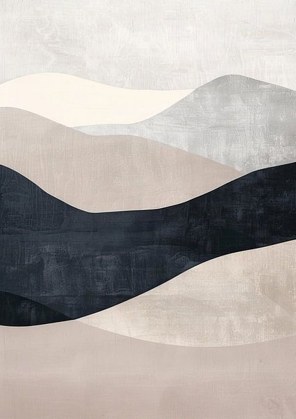 Landschap abstract van Modern Collection