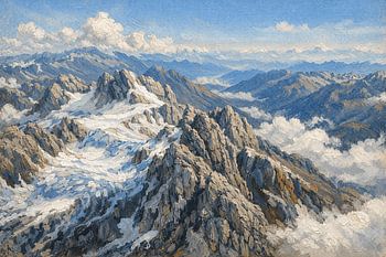 Carstensz-Pyramiden-Gebirge, Papua, Indonesien