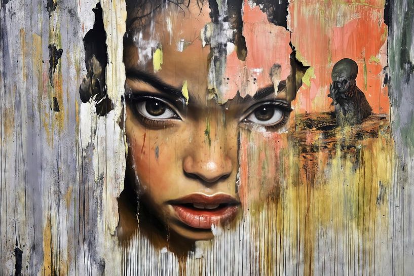 Hidden grief - Broken strength by Frank Heinz