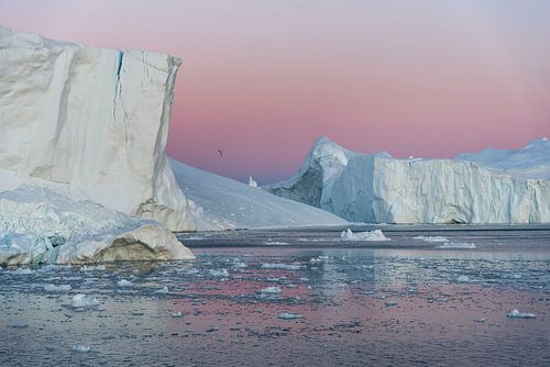 Icebergs in Greenland by Eddie Smit