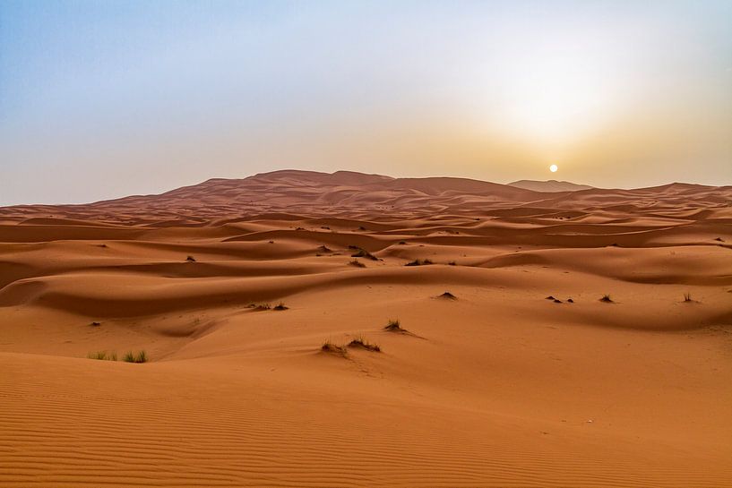 Lever de soleil au Sahara par Easycopters