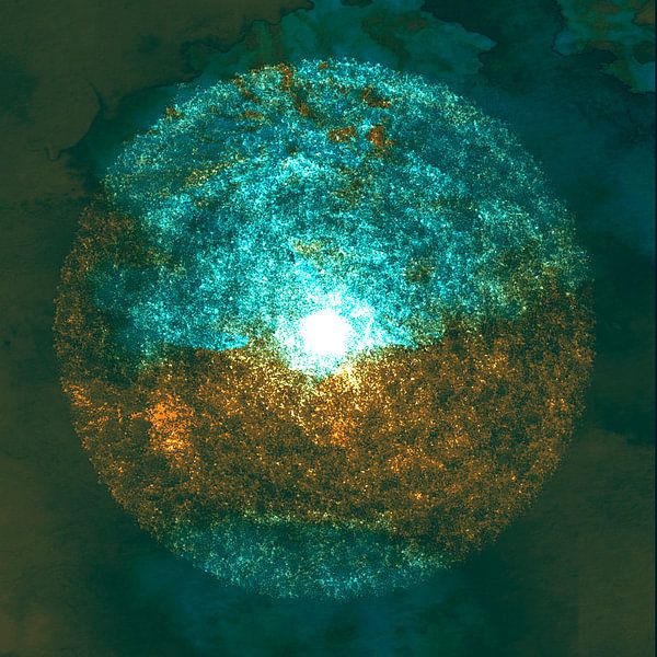 Japan Abstract Emerald by FRESH Fine Art