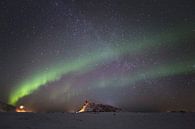Aurora Borealis - Noorderlicht van Babs Boelens thumbnail