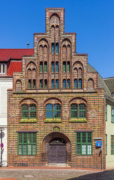 Historic Kerkhoffhaus , Rostock, Mecklenburg-Western Pomerania, Germany, Europe by Torsten Krüger